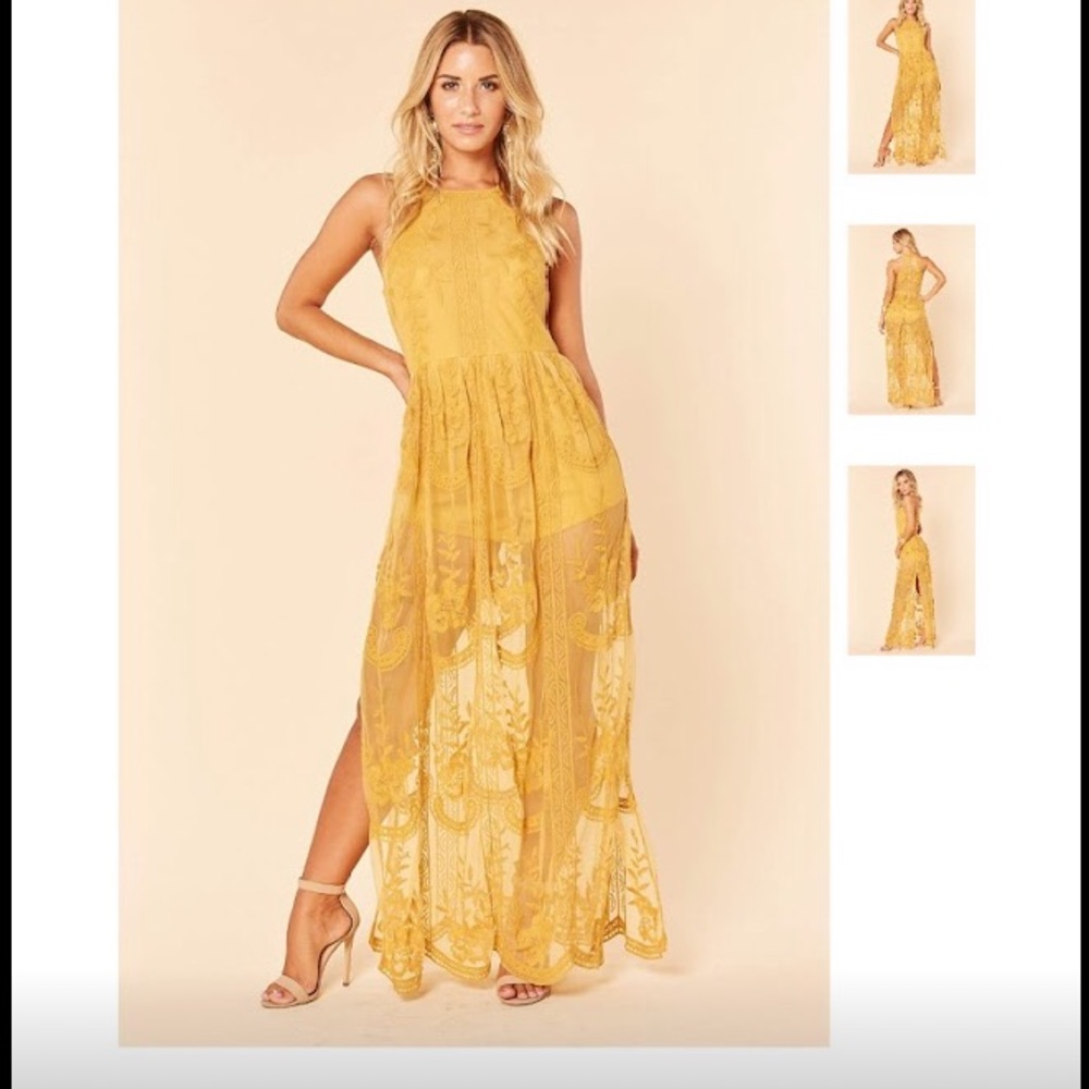 Mustard yellow skort dress never been worn